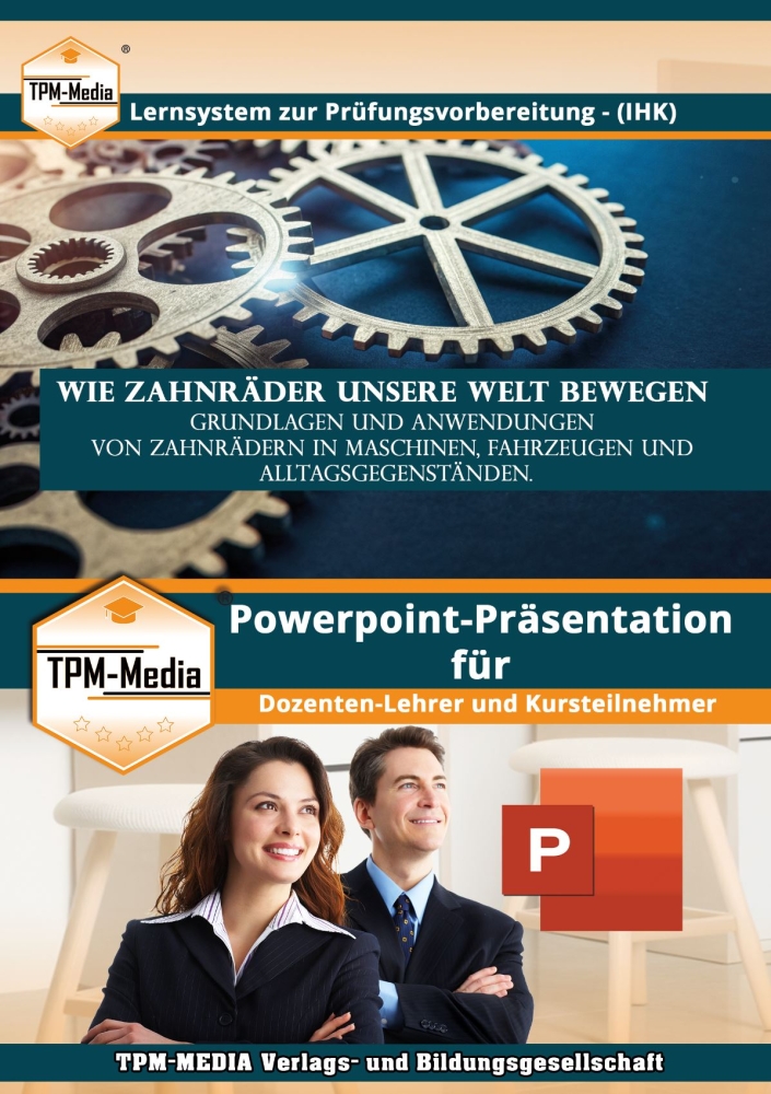 Bild 1 von Wie Zahnräder unsere Welt bewegen - PowerPoint-Präsentation - Lehrmaterial für Ausbilder und Schüler