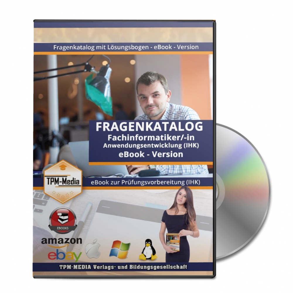 Bild 1 von Fragenkatalog Fachinformatiker IHK mit über 2420 Lernfragen (eBook) Anwendungsentwicklung (Download)  / (Betriebssystem) MAC-OS