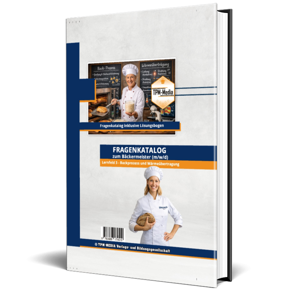 Bild 1 von Bäckermeister (m/w/d) -Lernfeld 3 - Backprozess & Wärmeübertragung (Buch-/Printversion)